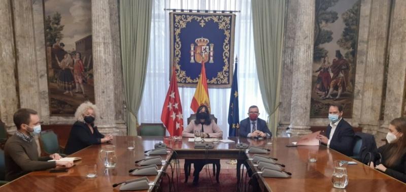 La delegada del Gobierno, Mercedes González, se reúne con la Federación de Municipios de Madrid (FMM)