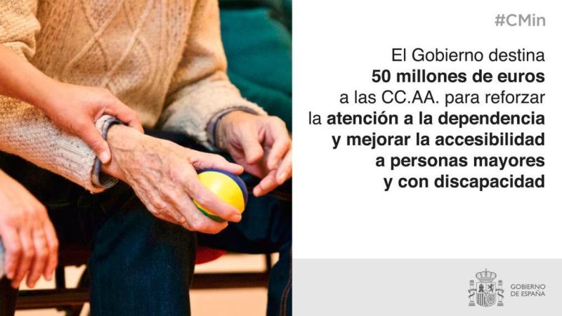El Gobierno destina a la Comunidad de Madrid más de 5,3 millones de euros para asegurar la accesibilidad universal a la vivienda a personas mayores, con discapacidad y en situación de dependencia