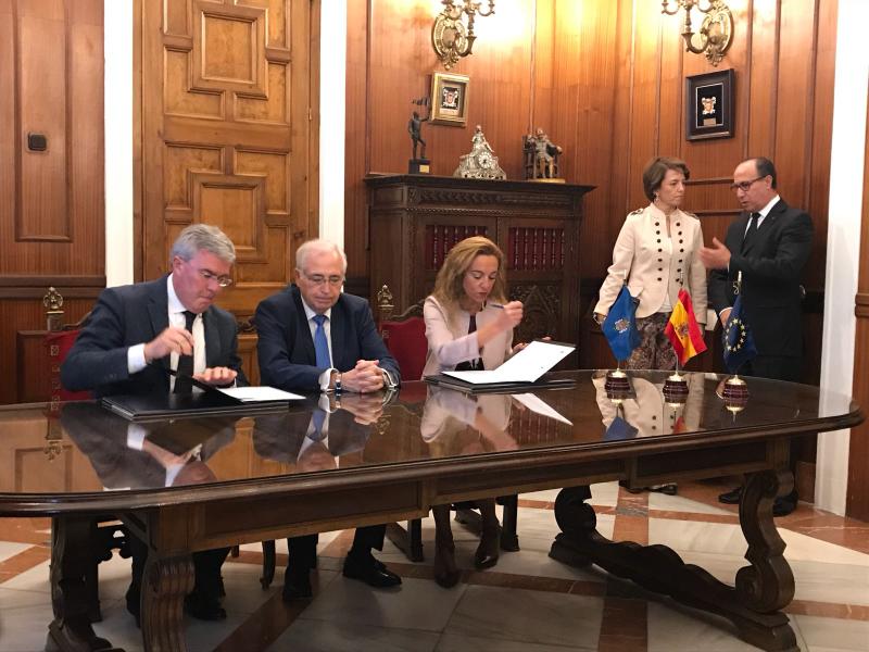 Firmados los convenios por los que se habilitan créditos por importe de 12,2 millones de euros destinados a diferentes actuaciones en Melilla