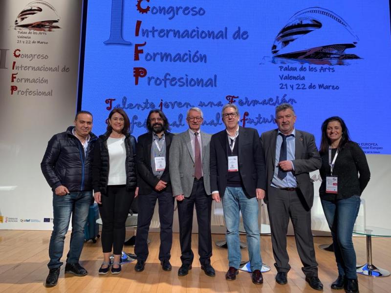 Una delegación de Melilla participa en el I Congreso Internacional de Formación Profesional