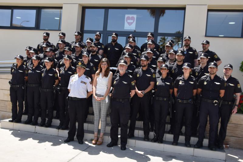 Completan su formación en Melilla 40 alumnos de la Policía Nacional