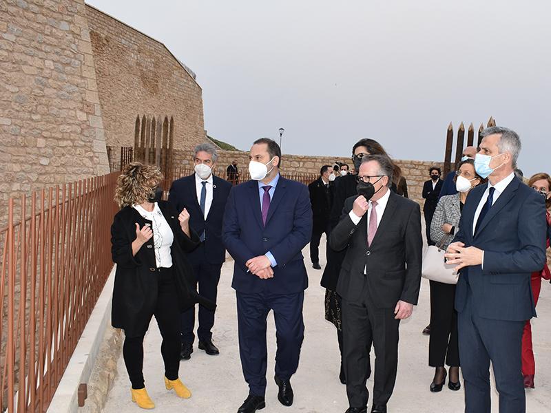 Ábalos inaugura la rehabilitación del Fuerte Victoria Chica de Melilla