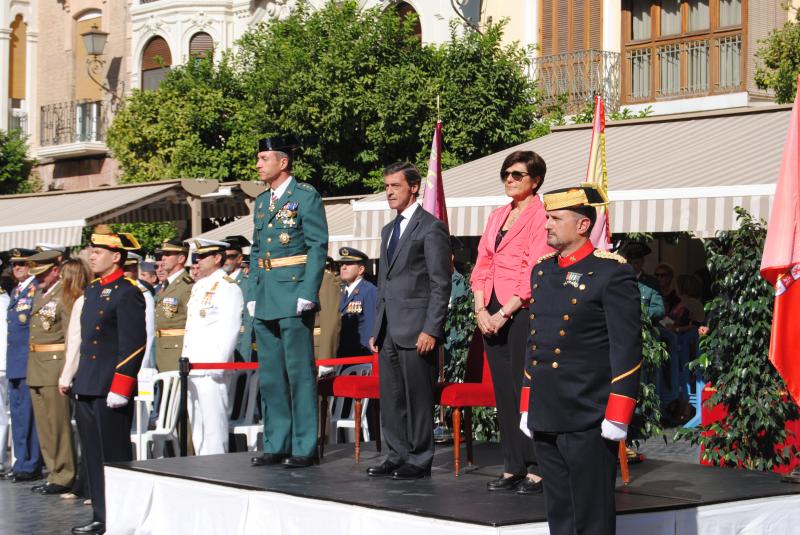 Sánchez Solís destaca la profesionalidad y alta especialización de la Guardia Civil durante la celebración de la Virgen del Pilar
