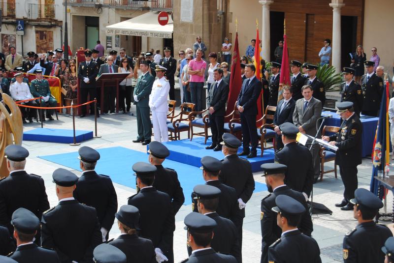 Sánchez Solís destaca el compromiso y la vocación de servicio de la Policía Nacional durante la festividad de los Ángeles Custodios