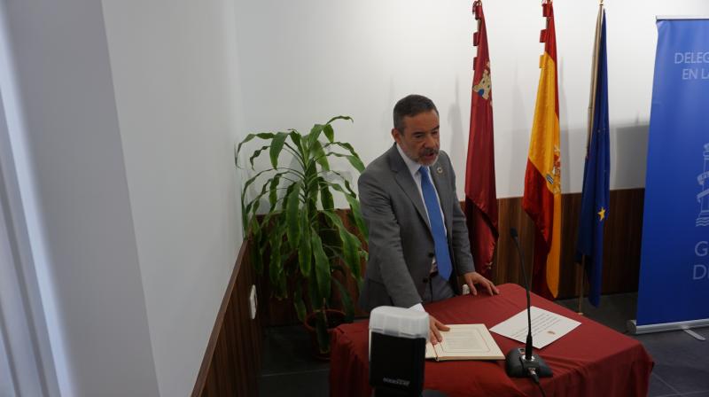 Francisco Jiménez toma posesión como nuevo delegado del Gobierno en la Comunidad Autónoma de la Región de Murcia