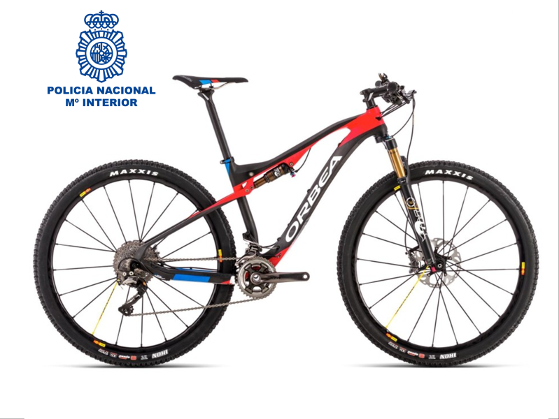 La Policía Nacional detiene en Tudela al presunto ladrón de una bicicleta de montaña valorada en más de 7.000 euros
