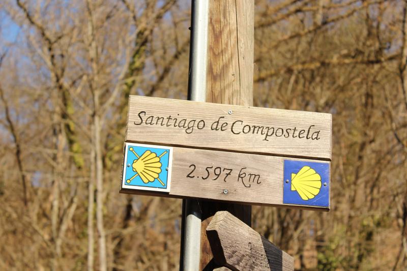 Cartel Camino de Santiago