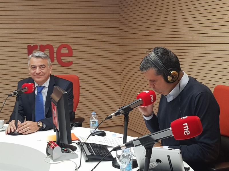Entrevista al Delegado del Gobierno en el País Vasco, Javier De Andrés, en "las Mañanas" de RNE.