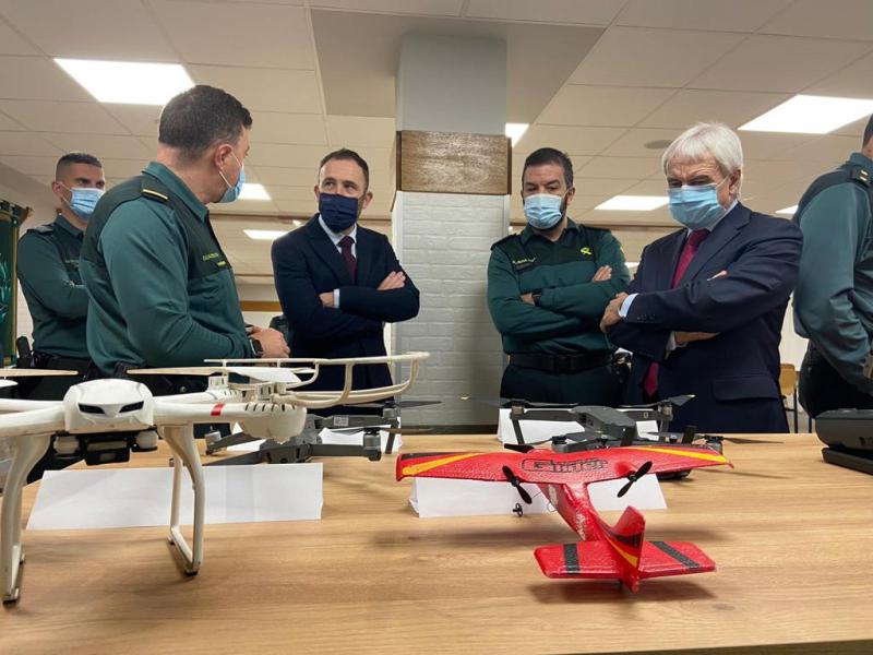 Itxaso: “La unidad para controlar drones de la Guardia Civil demuestra su eficaz adaptación a las amenazas emergentes” 