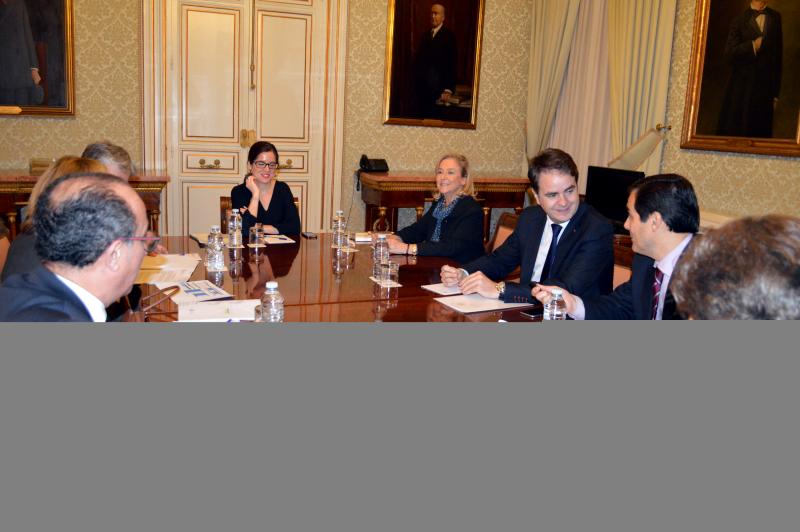 Reunión con el delegado del Gobierno en Melilla