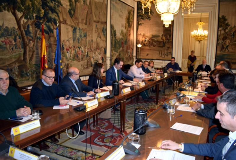 Bermúdez de Castro se reúne con representantes de la Federación Española de Entidades Locales Menores 