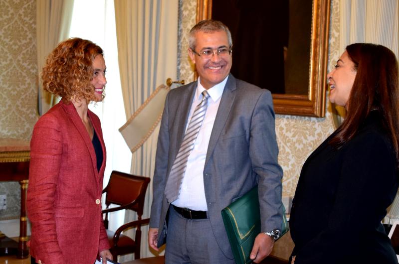 Meritxell Batet se reúne con el ministro de la Reforma Administrativa y Función Pública de Marruecos
