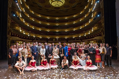 La ministra de Política Territorial y Función Pública asiste a la inauguración de la temporada de danza del Liceo de Barcelona