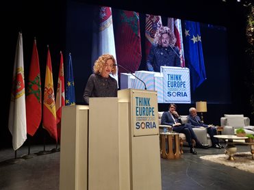 La ministra de Política Territorial y Función Pública participa en el Congreso Think Europe, en Soria