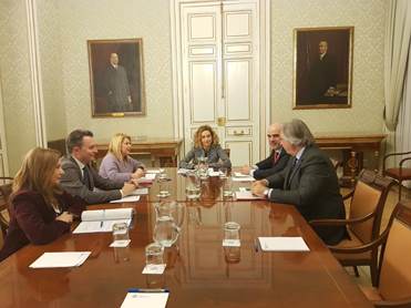 La ministra de Política Territorial y Función Pública se reúne con la alcaldesa de Jerez