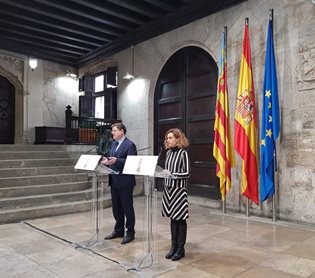 La ministra Meritxell Batet se reúne con el presidente de la Generalitat Valenciana