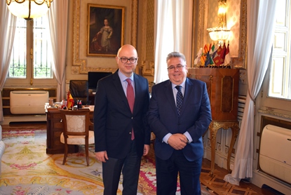 El secretario de Estado de Política Territorial se reúne con el nuevo embajador de Turquía 