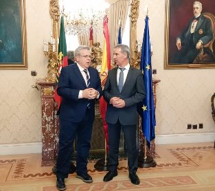 Reunión España-Portugal sobre cooperación transfronteriza.
