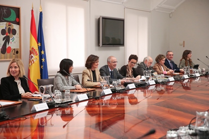 Primera reunión de coordinación entre el Ejecutivo y las delegaciones de Gobierno
