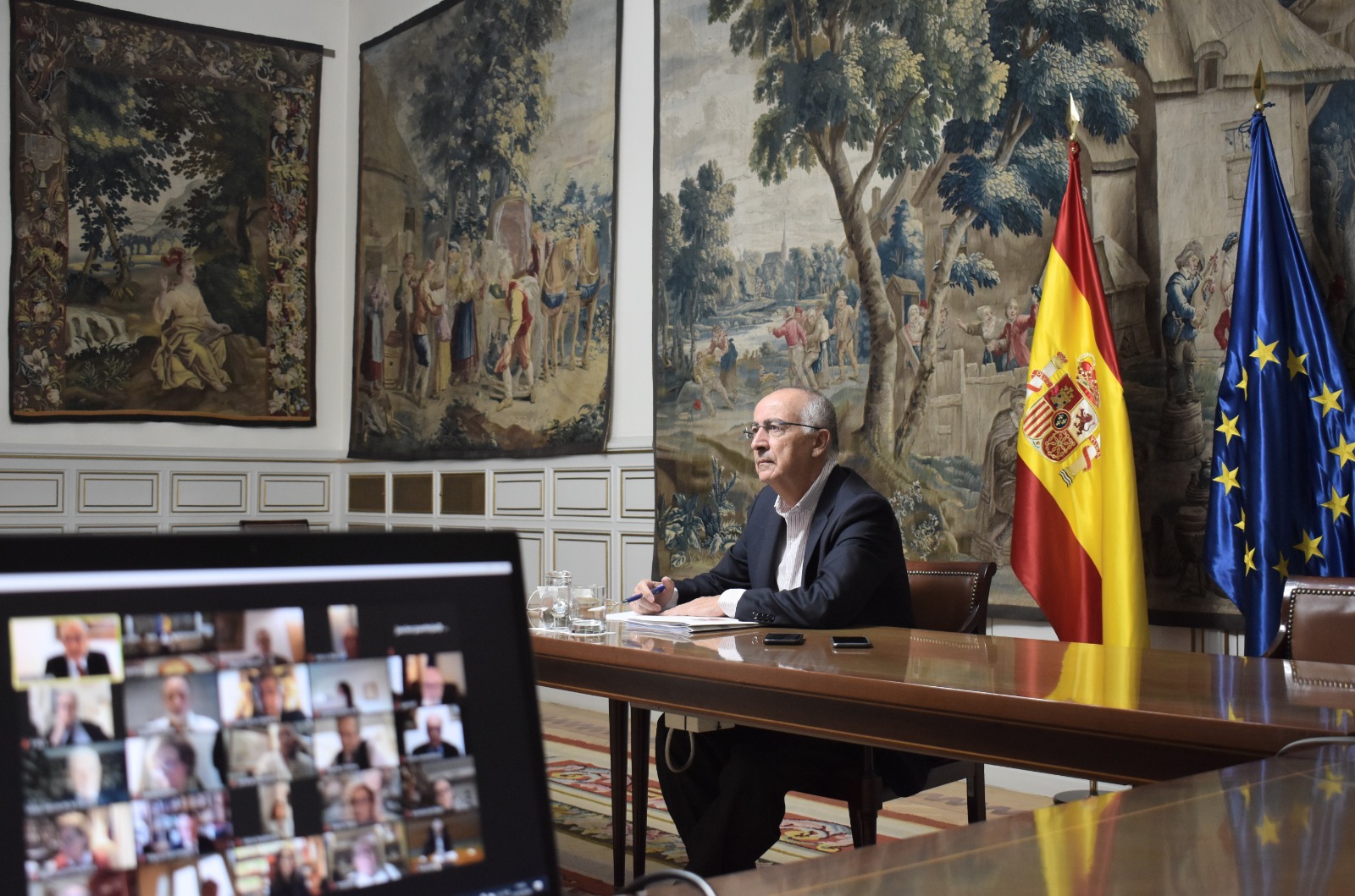 El Secretario de Estado de Política Territorial y Función Pública asiste a la reunión del Real Patronado del Museo del Prado 