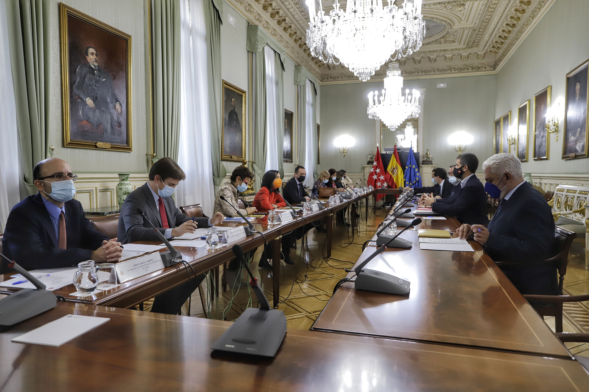 El Gobierno y la Comunidad de Madrid acuerdan la ampliación de medios traspasados en materia de asistencia sanitaria 