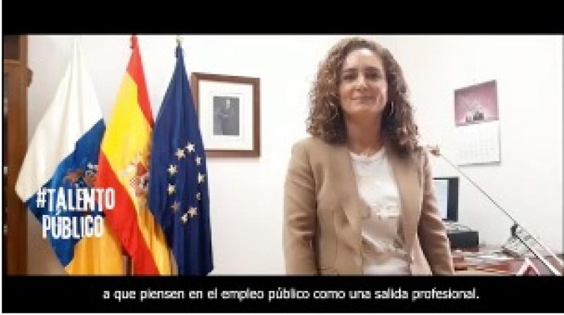 Lucía Merino de la Nuez, funcionaria del Estado, protagoniza el nuevo vídeo de la campaña de captación del talento en la AGE