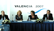 Elena Salgado ha asistido a la reunión del Consorcio Valencia 2007