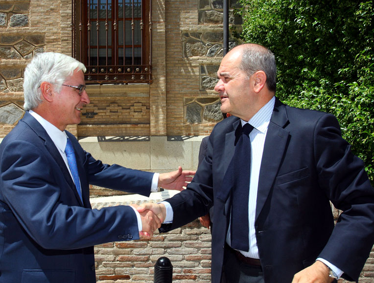 Manuel Chaves se ha entrevistado con el presidente de Castilla-La Mancha