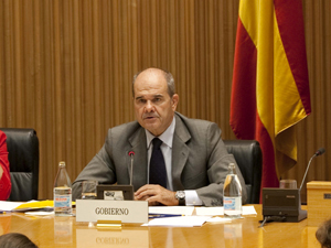 Manuel Chaves comparece en la Comisión de Administraciones Públicas del Congreso de los Diputados