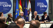 Chaves participa en Gijón en la reunión del Buró Político de la Conferencia de Regiones Periféricas Marítimas de Europa <br/>