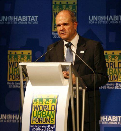 Chaves inaugura junto al presidente de Brasil el V Foro Urbano Mundial 