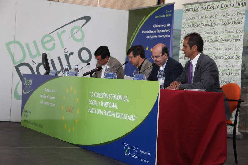 Gaspar Zarrías participa en Trabanca (Salamanca) en la inauguración de las jornadas que organiza la AECT Duero-Douro

