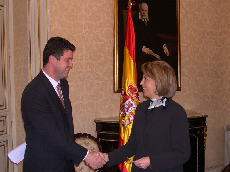 Reunión con el delegado del Gobierno en Murcia, Francisco Marqués