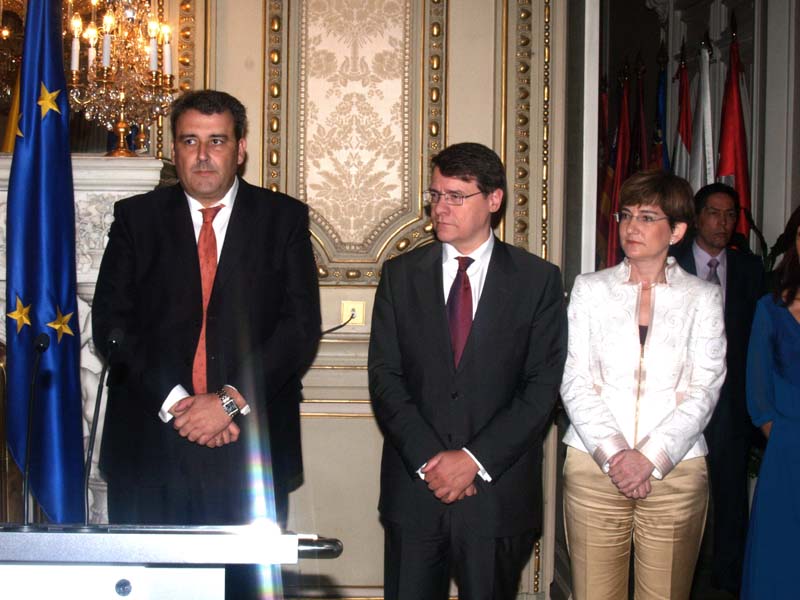 Jordi Sevilla preside la toma de posesión de Díaz-Cano como delegado del Gobierno en Castilla-La Mancha