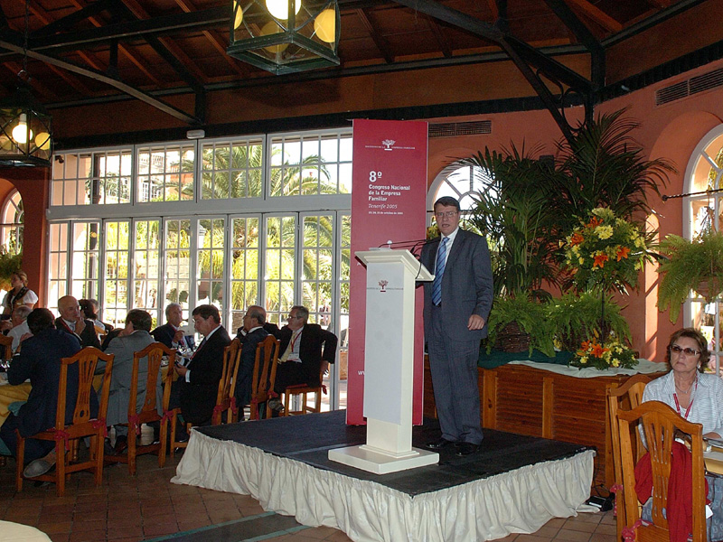 Jordi Sevilla en el VII Congreso Nacional de la Empresa Familiar