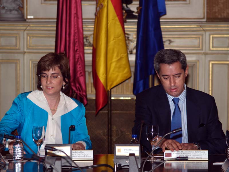 Ana Leiva preside la Comisión Mixta de Transferencias Administración del Estado-Región de Murcia