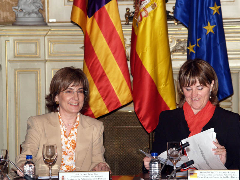 Ana Leiva preside la Comisión Mixta de Transferencias Administración del Estado-Illes Balears