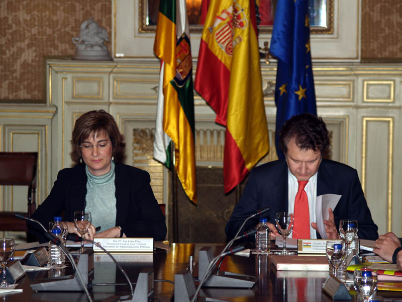 Ana Leiva preside la Comisión Mixta de Transferencias Estado-La Rioja