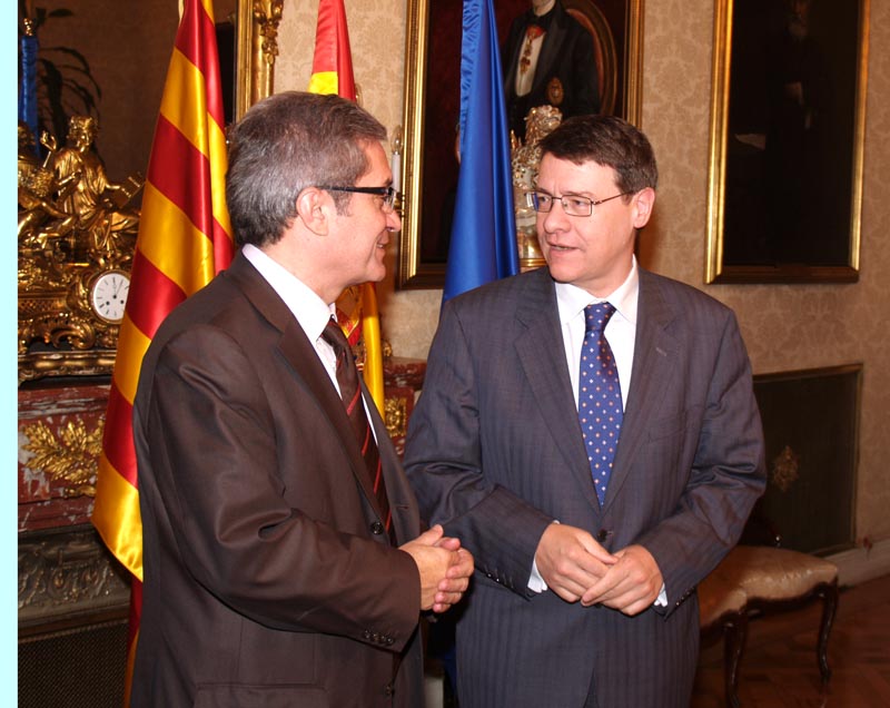 Jordi Sevilla y Joan Saura impulsan el desarrollo del Estatuto catalán