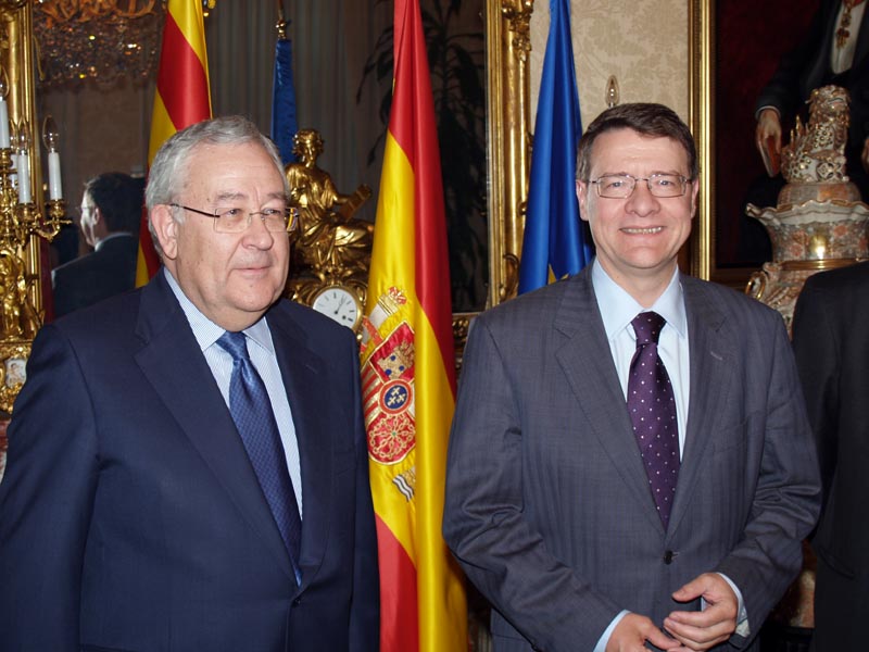 Jordi Sevilla se reúne con José Ángel Biel y anuncia la creación de una comisión bilateral con Aragón para estudiar la deuda que reclama la Comunidad