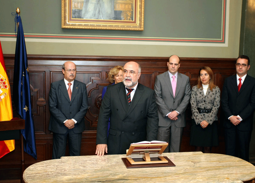 Toma de posesión de Salvador García Llanos como nuevo delegado del Gobierno en Canarias
