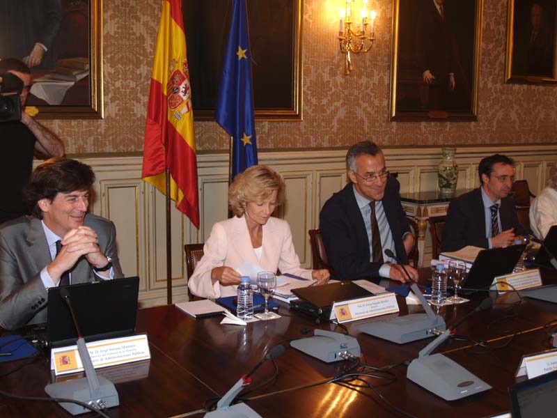 Elena Salgado ha presidido la Comisión de Seguimiento del Pacto Antitransfuguismo