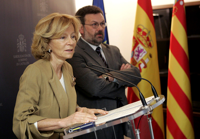 Elena Salgado inaugura las nuevas dependencias de la Administración General del estado (AGE) en Castellón