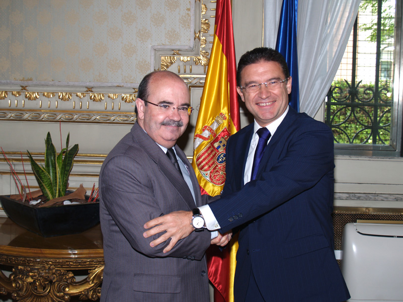 Gaspar Zarrías se ha reunido con el conseller de Gobernación de la Comunidad Valenciana