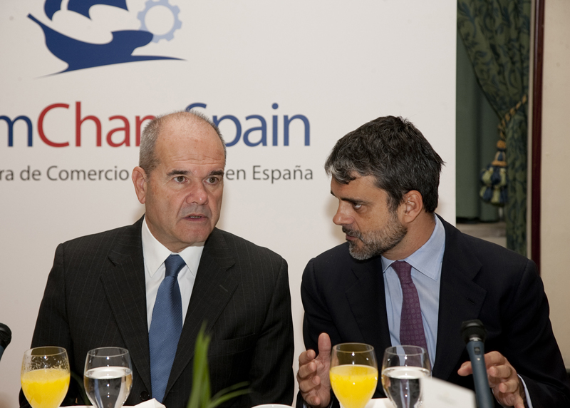 El vicepresidente tercero del Gobierno interviene en un desayuno informativo organizago por la Cámara de Comercio de Estados Unidos en España                     