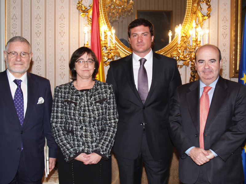 Los secretarios de Estado de Cooperación Territorial y Asuntos Exteriores e Iberoamericanos se reúnen con la presidenta de la Mancomunidad de Municipios del Campo de Gibraltar 