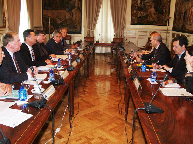 El vicepresidente Chaves se reúne con una delegación del Congreso de Poderes Regionales y Locales del Consejo de Europa