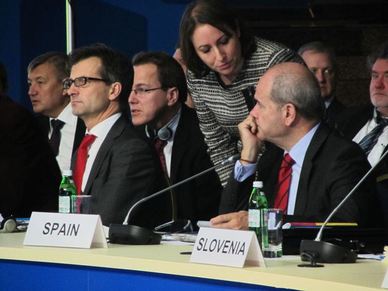Manuel Chaves participa en Kiev (Ucrania) en la XVII Conferencia de ministros de política local y regional del Consejo de Europa