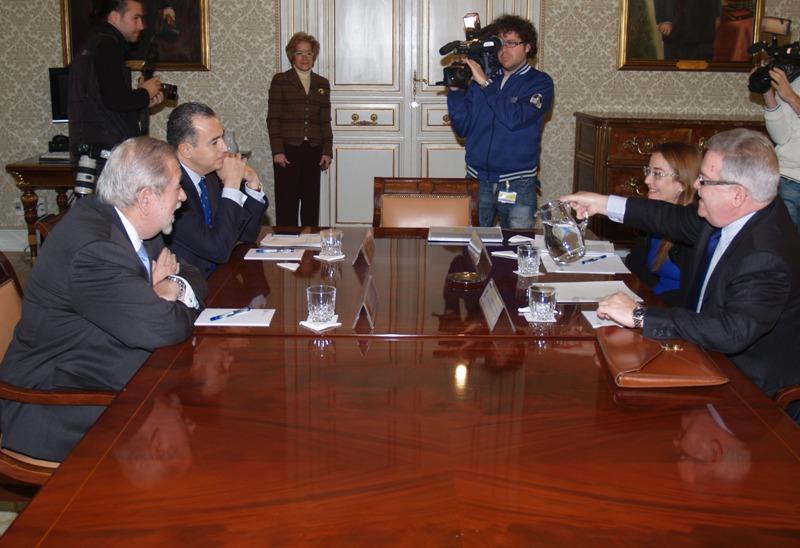 El secretario de Estado de Administraciones Públicas recibe al presidente del Cabildo de Gran Canaria