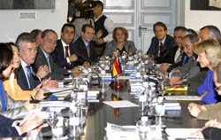 Elena Salgado asiste a la primera reunión de la nueva Comisión Ejecutiva de la Federación Española de Municipios y Provincias 